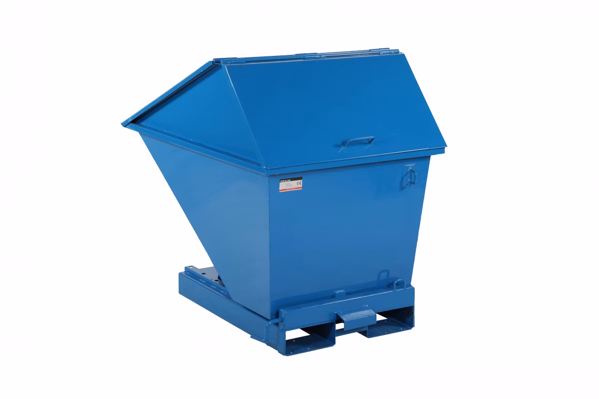Tippcontainer med lock 400 liter, 2012011040