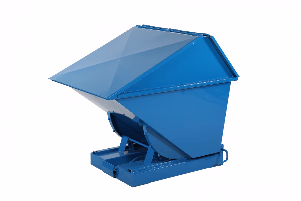 Tippcontainer med lock 400 liter, 2012011040