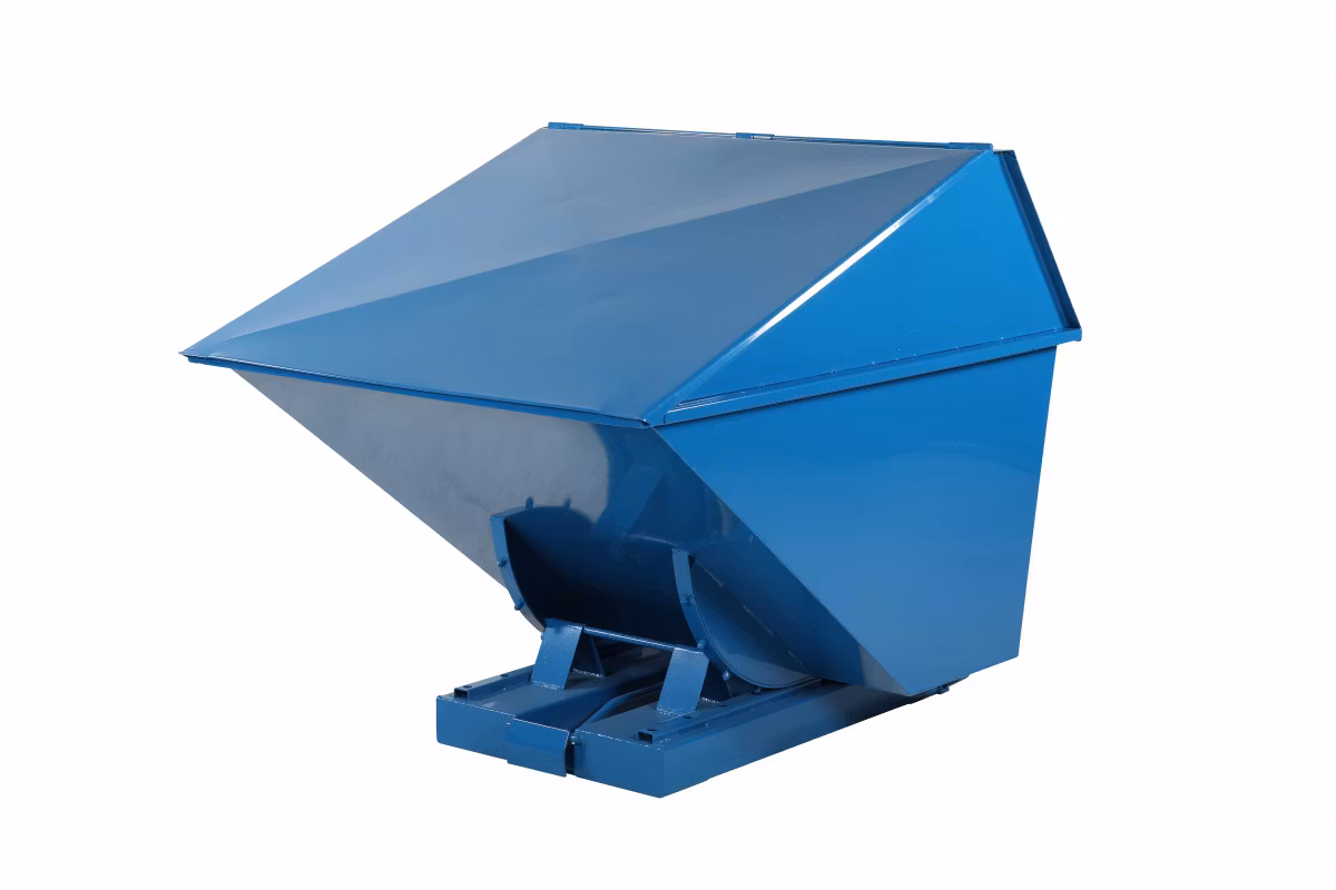 Tippcontainer med lock 1100 liter, 2012011110