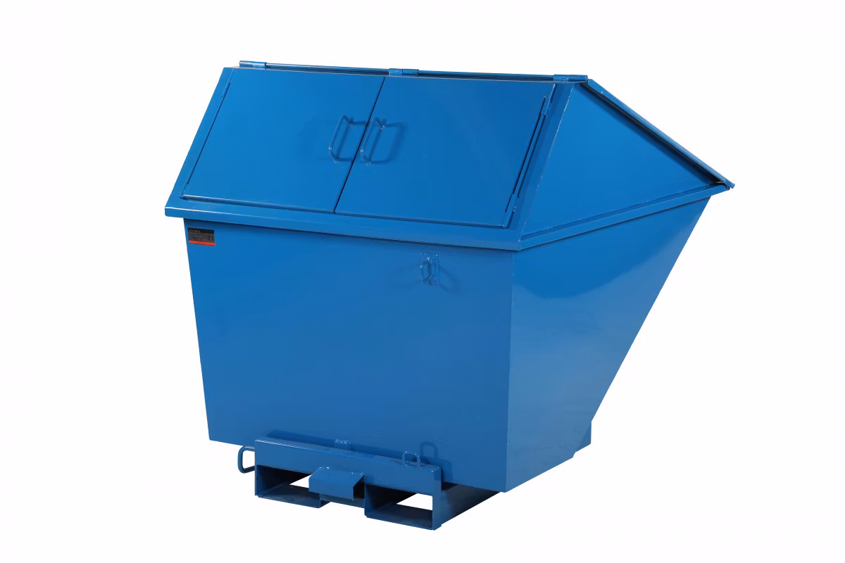 Tippcontainer med lock 1100 liter, 2012011110