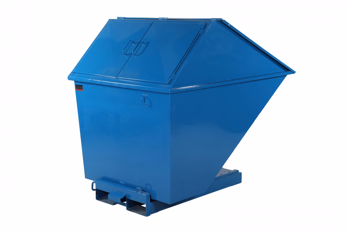 Tippcontainer med lock 1300 liter, 2012011130