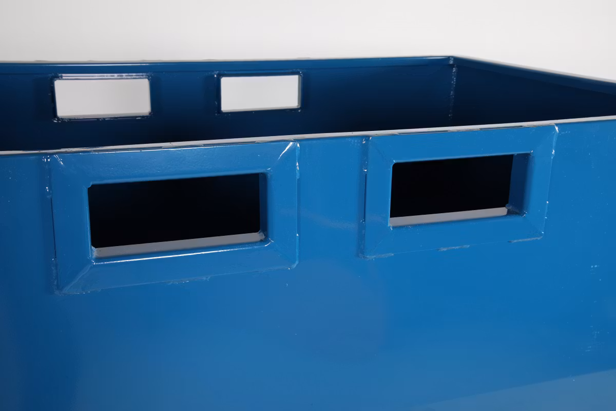 Bottentömmande  container 1800 liter, 2017018181