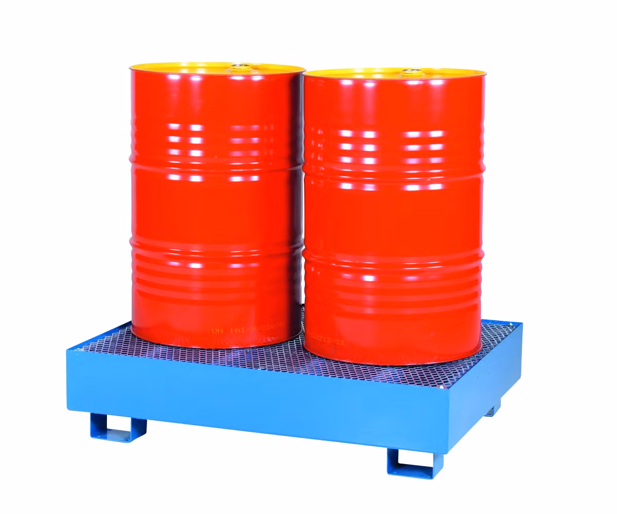 Uppsamlingskärl för 2 stående fat, 260 liter, 2311020020