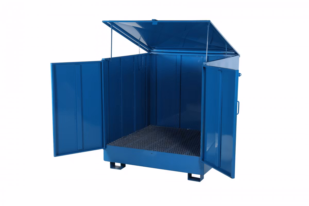 Uppsamlingskärl för 4 stående fat, heltäckt, 2311020043