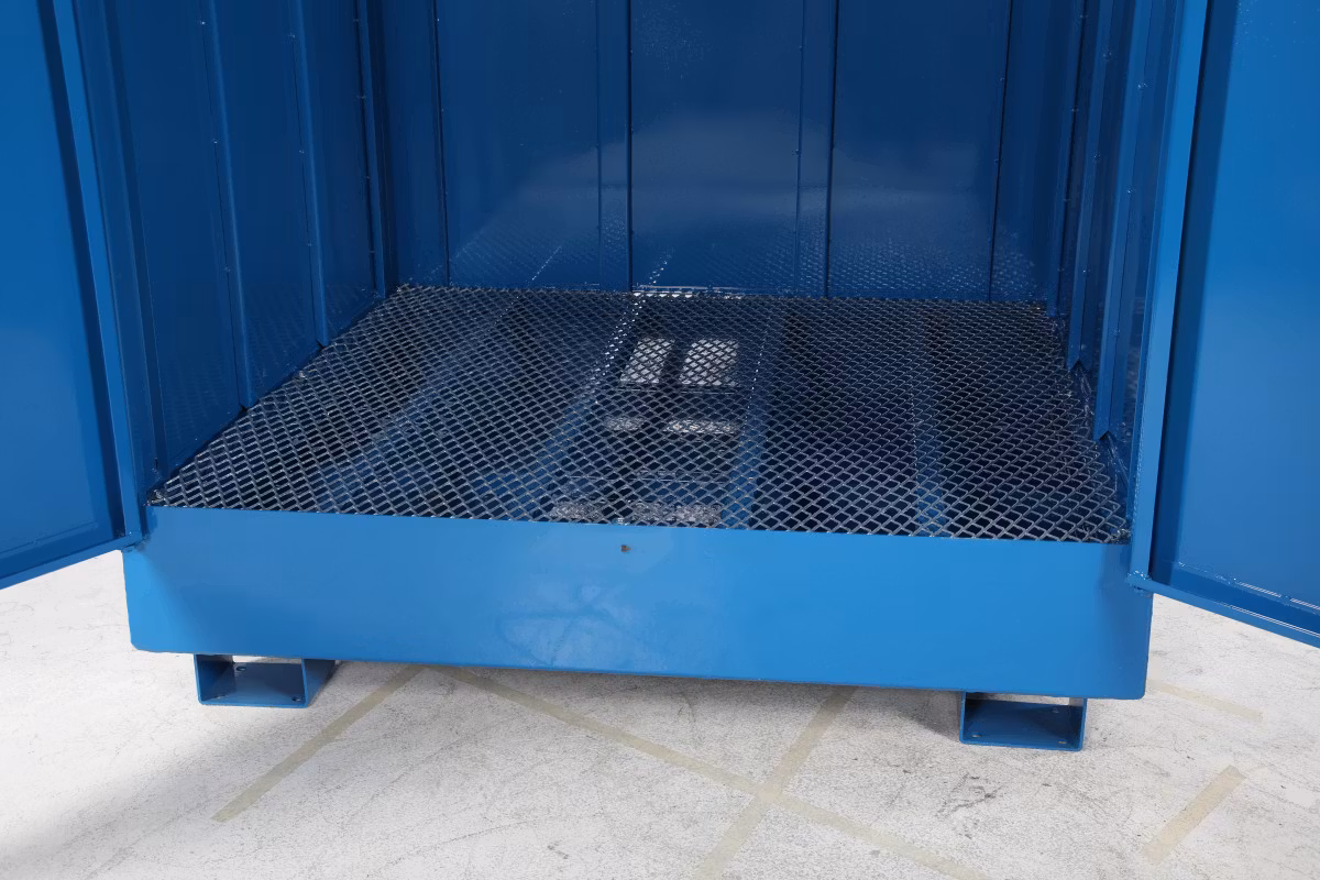 Uppsamlingskärl för 4 stående fat, heltäckt, 2311020043