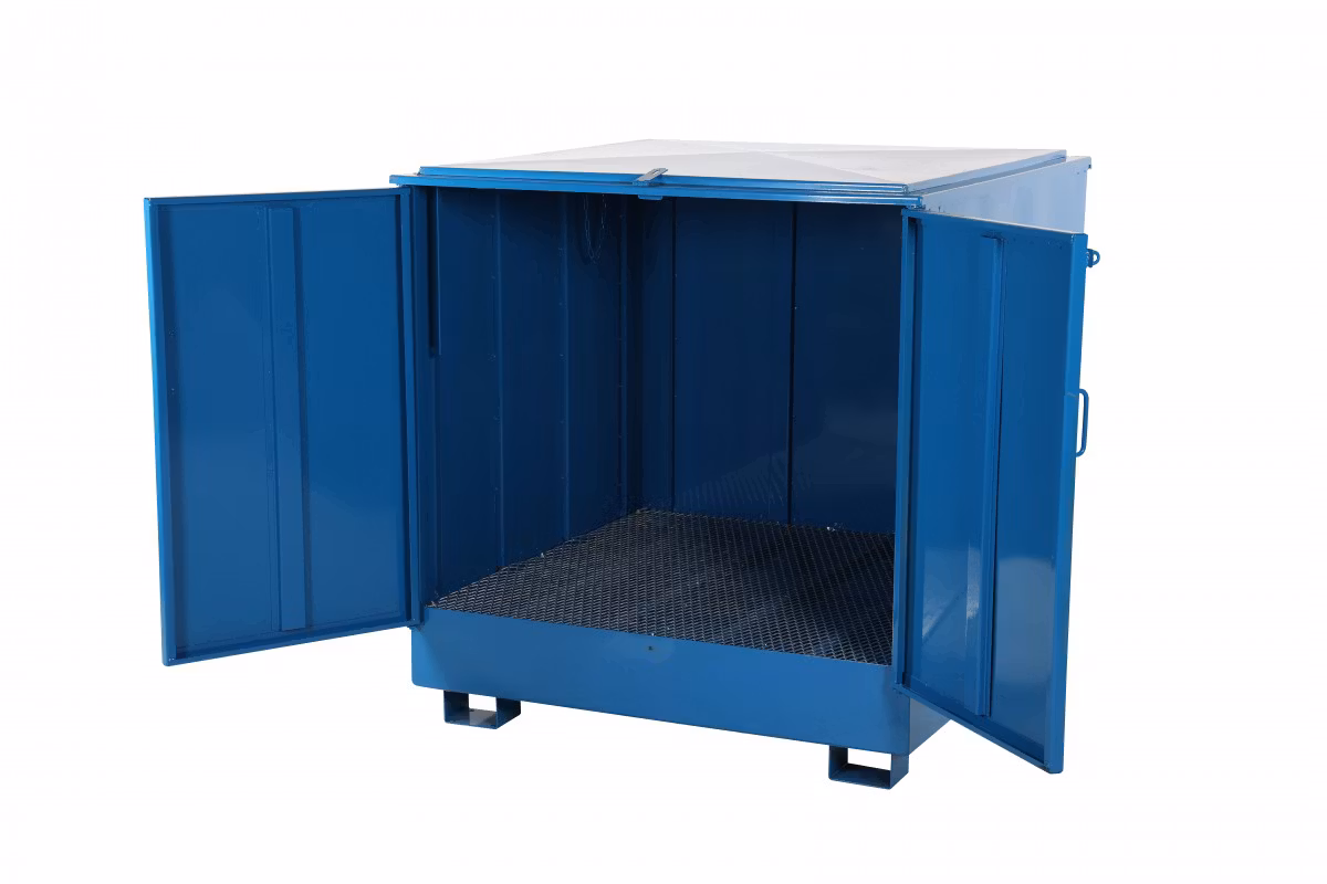 Uppsamlingskärl för 4 stående fat, heltäckt, 2311020043