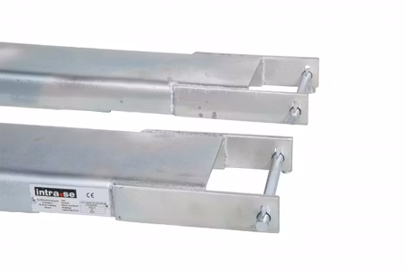 Förlängningsgafflar galvaniserat stål, 2000 mm, 4000 kg, 2520032219