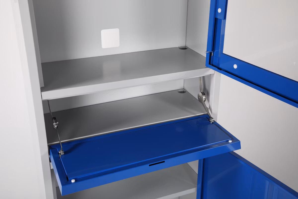 Dataskåp Flat Screen, blå / grå, 4031071152