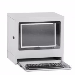 Halvt datorskåp, grå, 4031071156