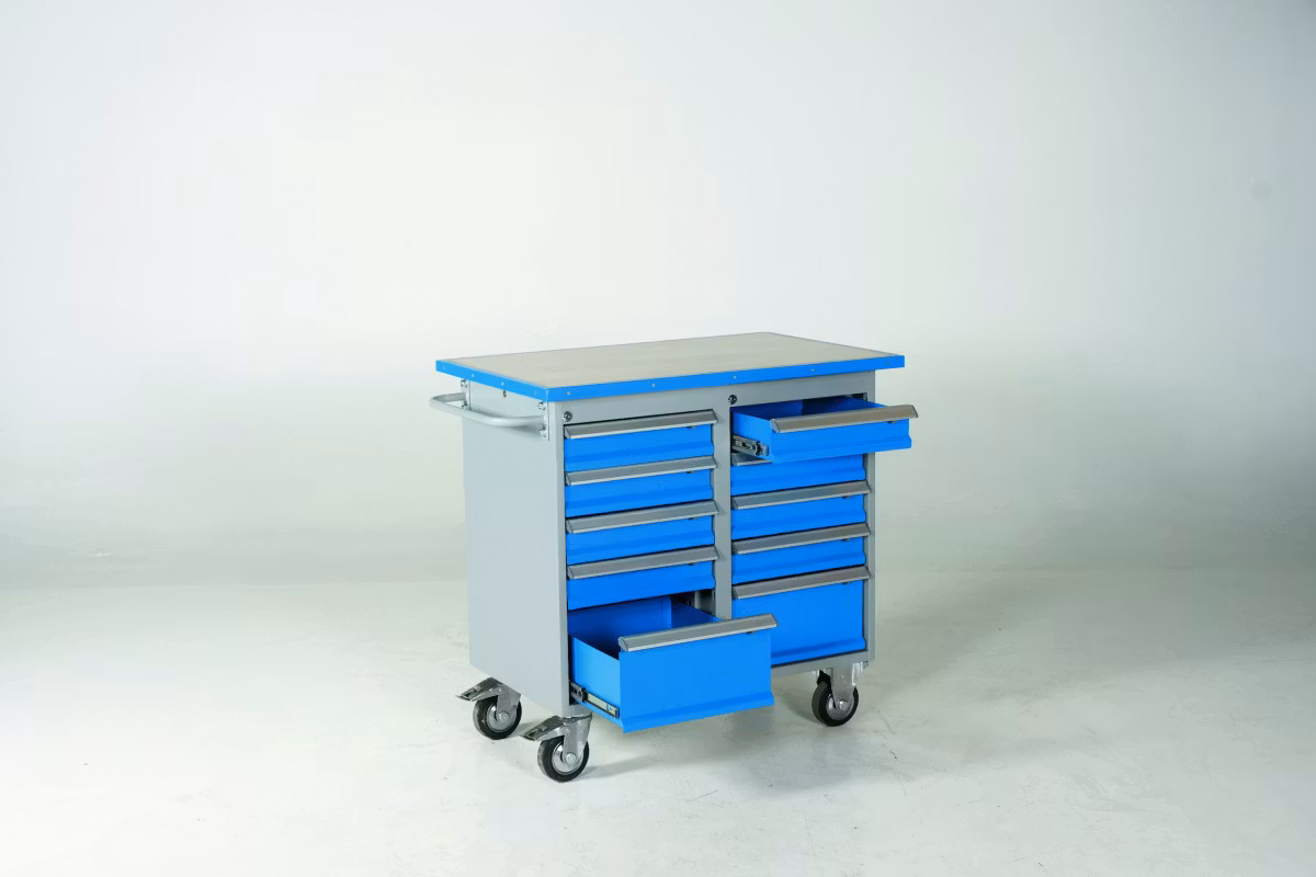 Verktygsvagn 10 lådor, Ekskiva, 4033074030