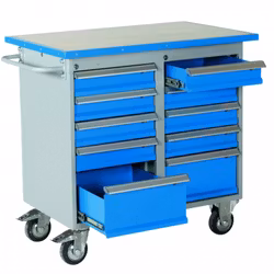 Verktygsvagn 10 lådor, Vinylskiva, 4033074031