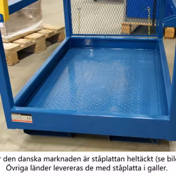 Arbetskorg 1200 x 1200 mm, 1250065003