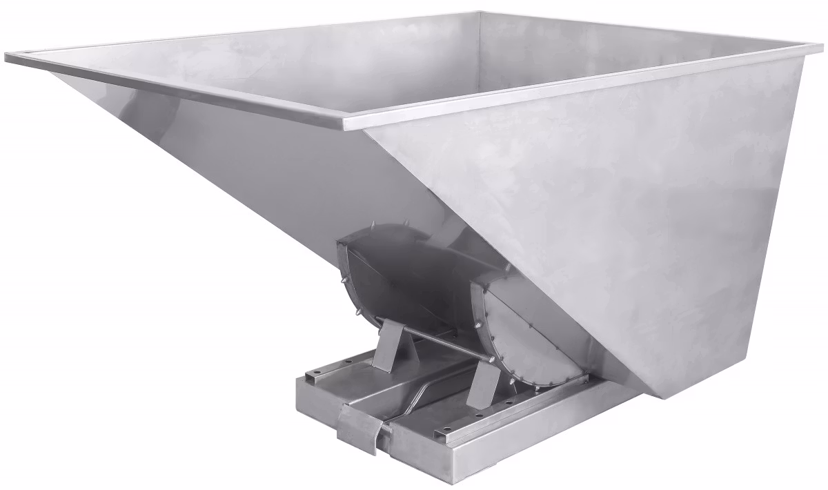 Tippcontainer 1100 L, Rostfri 304, 2019020118