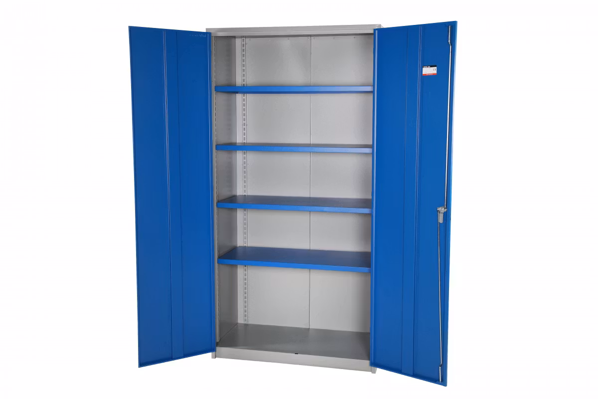 Verkstadsskåp 2000x1020x540, 4 hyllplan, 4032074002