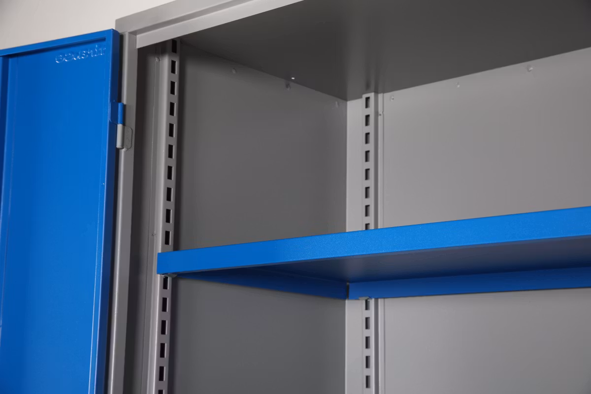 Verkstadsskåp 2000x1020x540, 4 hyllplan, 4032074002