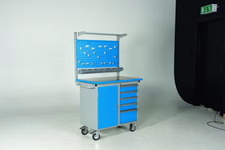 Verktygsvagn 10 lådor, tillbyggnadssats,  ekskiva, 4033074030X