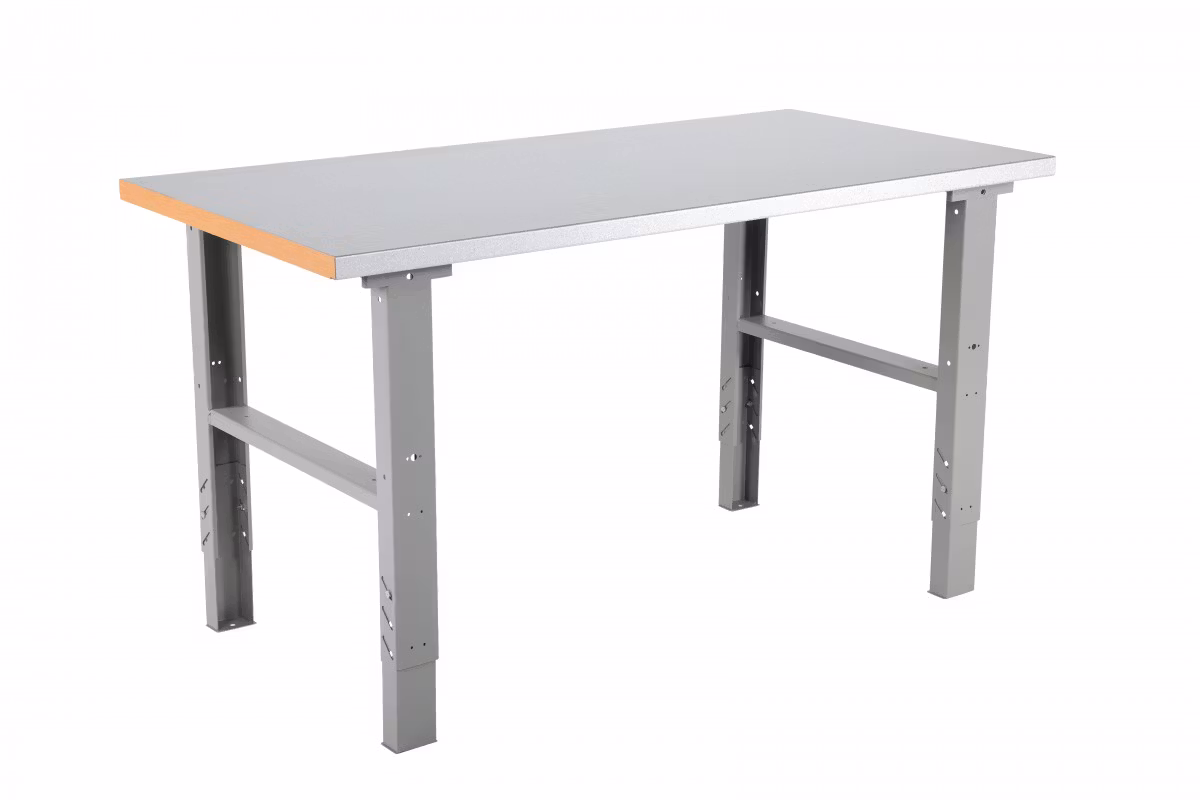 Arbetsbord stålskiva,  1600 mm, 500 kg, 4231743303