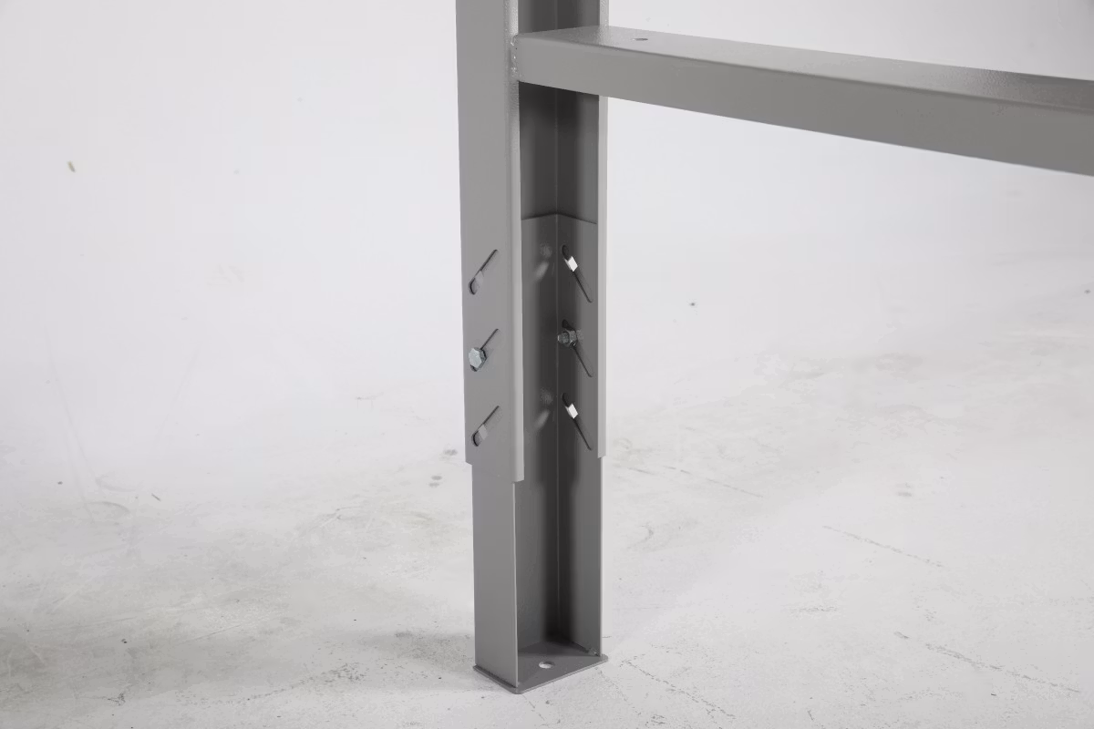 Arbetsbord stålskiva,  1600 mm, 500 kg, 4231743303