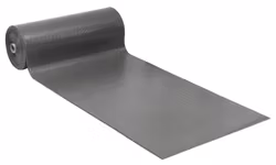 Arbetsplatsmatta Senso Ribb Plus, bredd 90 cm, grå, hel rulle 18,3 m