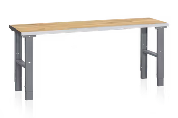 Arbetsbord HD 500 2000x600 mm Ekparkett, 1-603-136