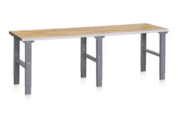 Arbetsbord HD 500 2500x800 mm Ekparkett, 1-608-136