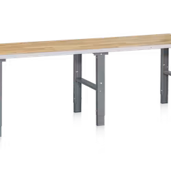 Arbetsbord HD 500 2500x800 mm Ekparkett, 1-608-136