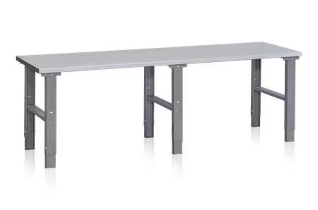 Arbetsbord HD 500 2500x800 mm Stål, 1-618-136