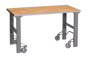 Arbetsbord Mobil 2000x800 mm Ekparkett, 1-663-136