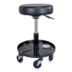 Verkstadspall på hjul och bricka för verktyg, H01-004-001-02