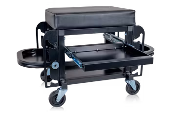 Verkstadspall med förvaring, H01-004-001-03