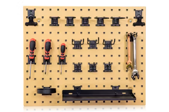 Verktygstavla 608x494 mm gul / beige, H01-001-002-07