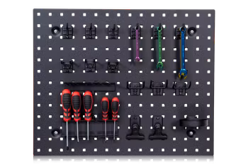 Verktygstavla 608x494 mm svart, H01-001-002-05