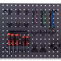 Verktygstavla 608x494 mm svart, H01-001-002-05