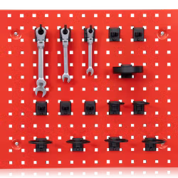 Verktygstavla 608x494 mm röd, H01-001-002-08