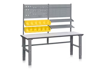 Arbetsbord komplett 2000x800x40 mm vinyl, 1-925-136