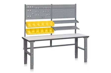Arbetsbord komplett 2000x800x40 mm vinyl, 1-925-136