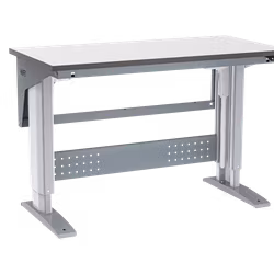 Arbetsbord 1200x600 mm grå laminat, 300-12060-01