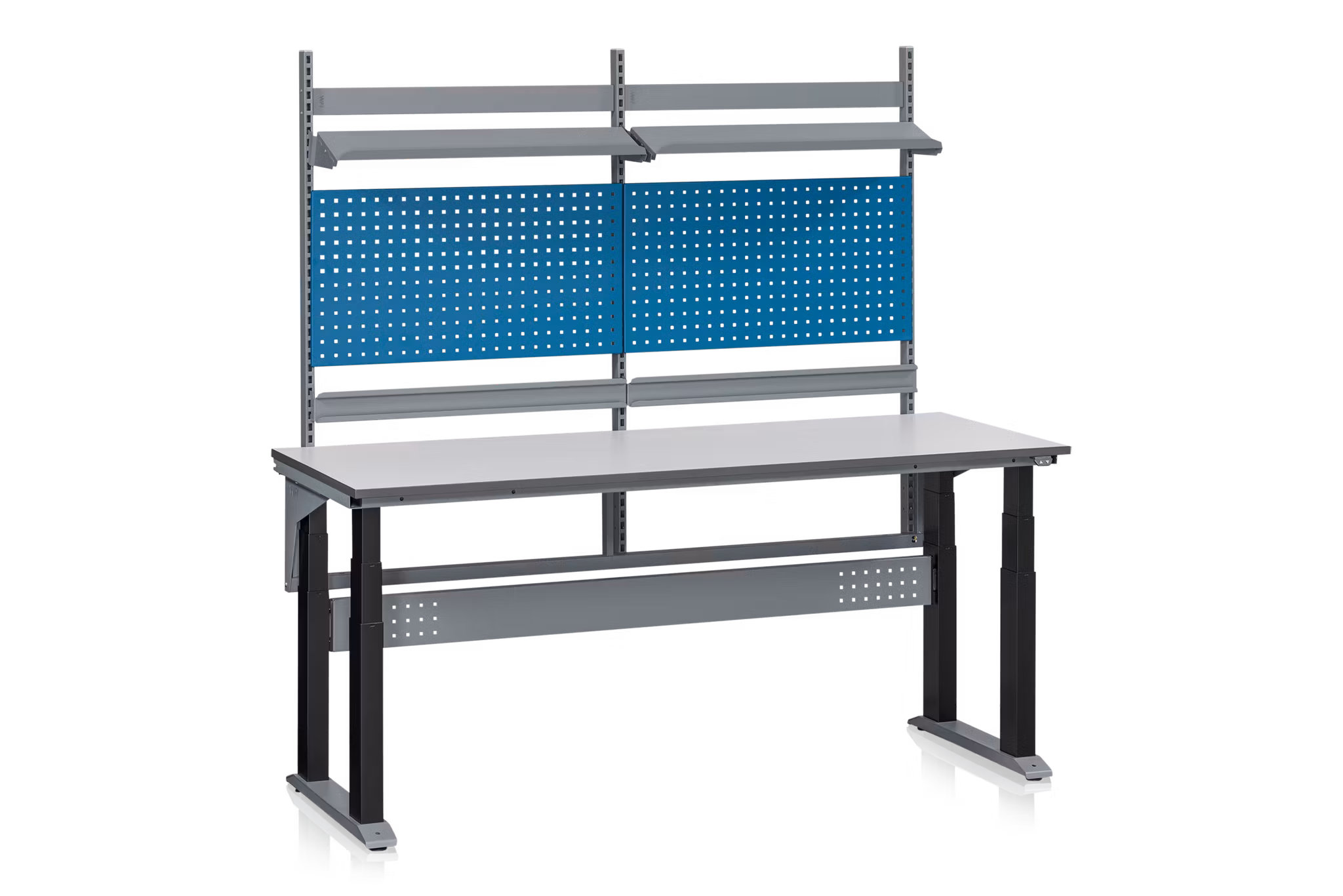 Arbetsbord 4 pelare W280, 2000x800 mm komplett A, 11-280-110