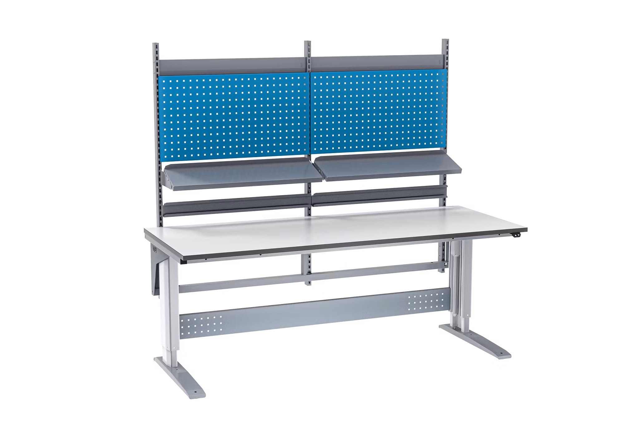 Motoriserat arbetsbord 2000x800x24 mm Laminat, 400-20080-12