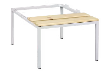 Sittbänk till klädskåp bredd 600 Grå, 616111-135