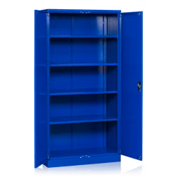 Dokumentskåp inklusive 4 hyllplan 2000x1000x500 mm, 4-601-1