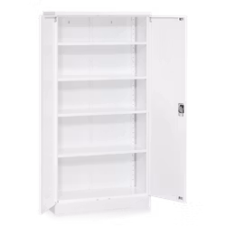 Dokumentskåp inklusive 4 hyllplan 2000x1000x500 mm, 4-601-4