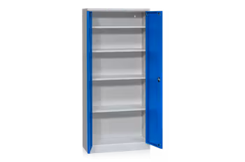 Förvaringsskåp 1950x920x420 mm Grå och Blå, 4-622-13