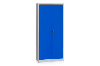 Förvaringsskåp 1950x920x420 mm Grå och Blå, 4-622-13