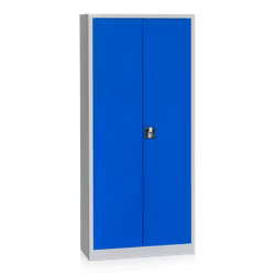 Förvaringsskåp 1950x920x420 mm Grå och Blå, 4-622-13