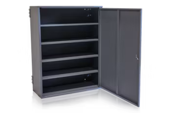 Skåp 20 med 4 hyllplan  inkl 20 backar, 4-775-136