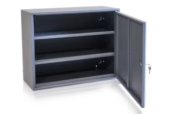 Skåp 12 med 2 hyllplan inkl 12 backar, 4-785-136