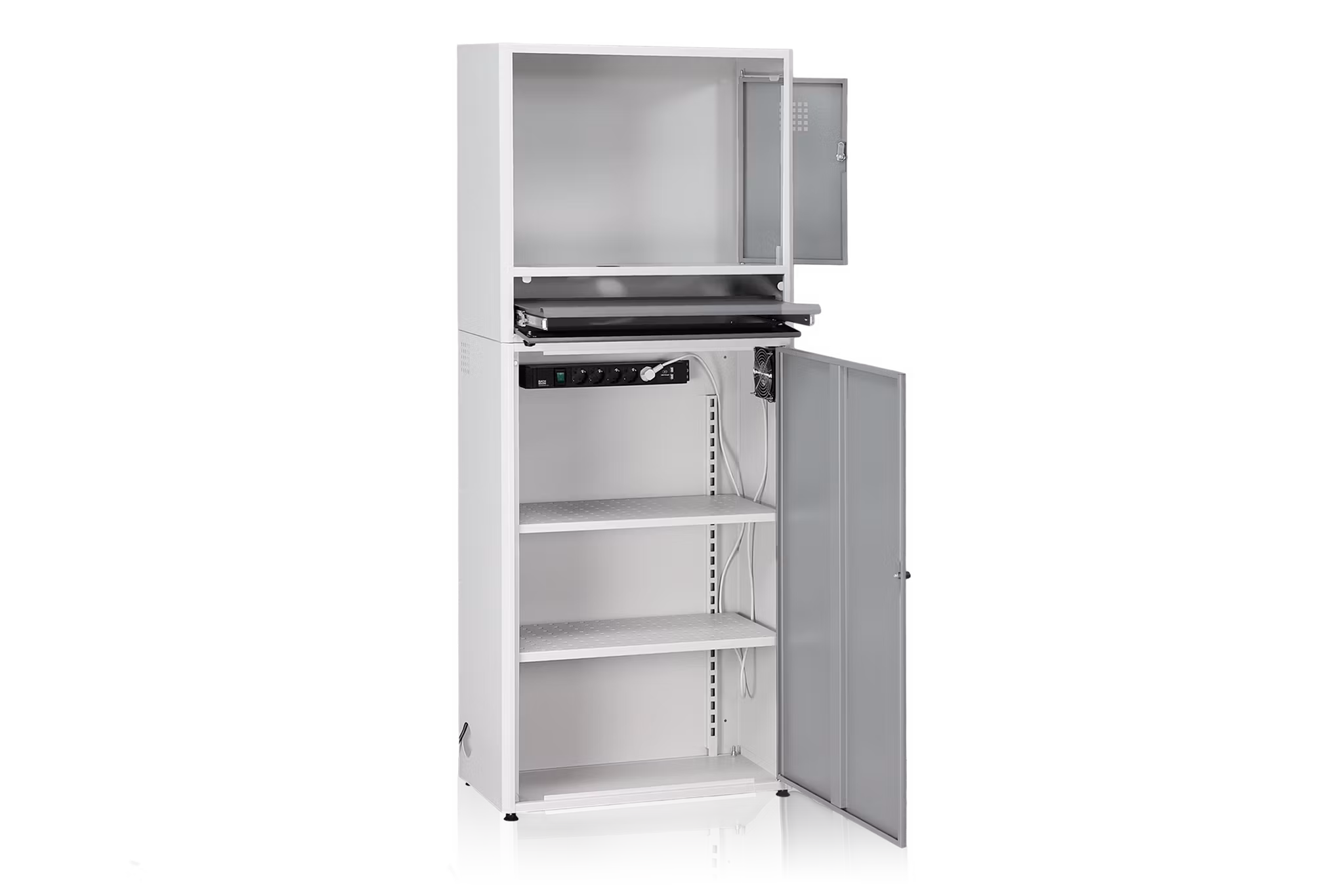 Datorskåp Komplett inkl fläkt och energilist, 9-20061-101-302