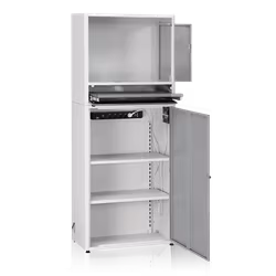 Datorskåp Komplett inkl fläkt och energilist, 9-20061-101-302