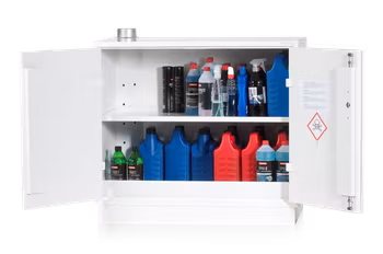 Kemikalieskåp brandisolerat, 900x1000x450 inkl en hylla, 4-656-4